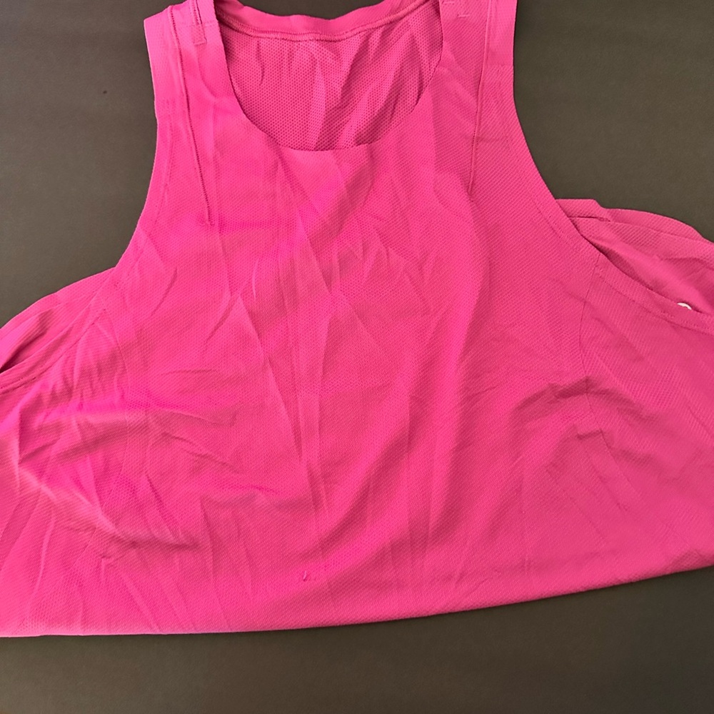 Lululemon Athletica Pink Oversized Sleeveless Tank